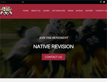 Tablet Screenshot of nativerevision.org